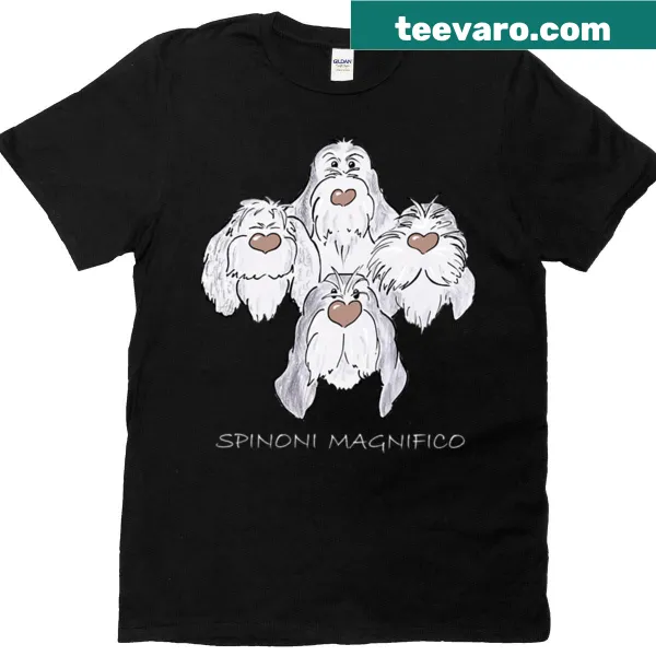 Spinoni Magnifico T-shirt with bold text design