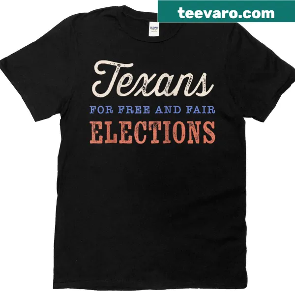 Anti-gerrymandering graphic T-shirt promoting fair elections