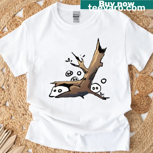 T-shirt with intricate cosmic design titled 'The Watchers'