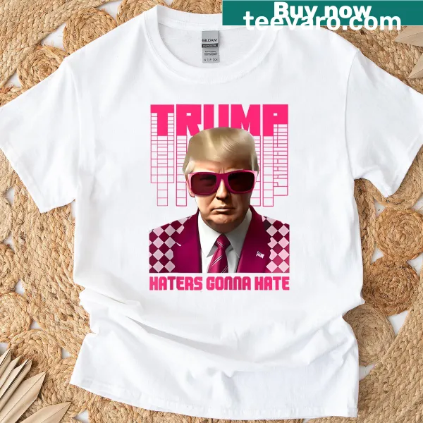 Funny political slogan on a raglan baseball tee