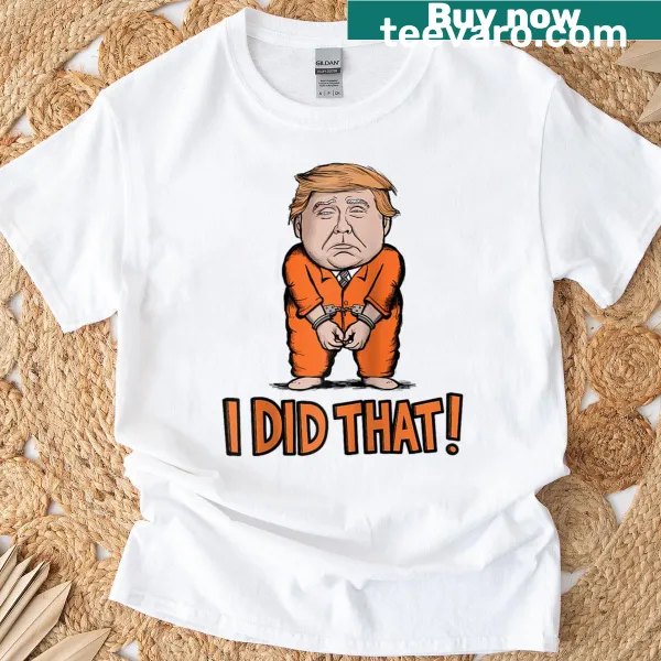 Illustrated raglan baseball tee with a humorous political slogan