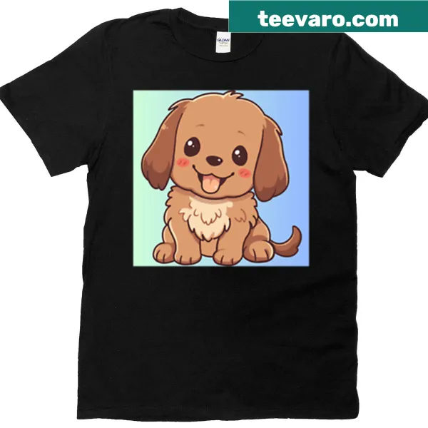 T-shirt featuring illustrations and phrases about pet love.