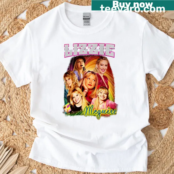 Vintage-style Hilary Duff t-shirt celebrating her music