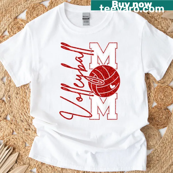 Game Day Mama volleyball shirt with bold typography