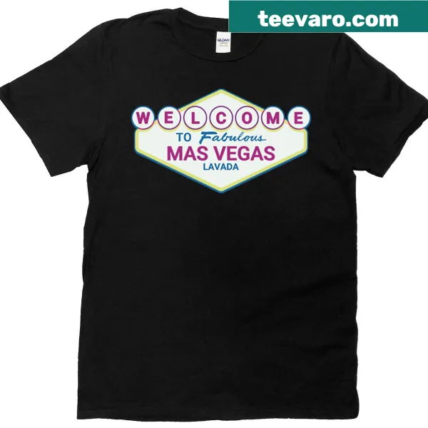 Vintage style Las Vegas welcome sign T-shirt with distressed graphic