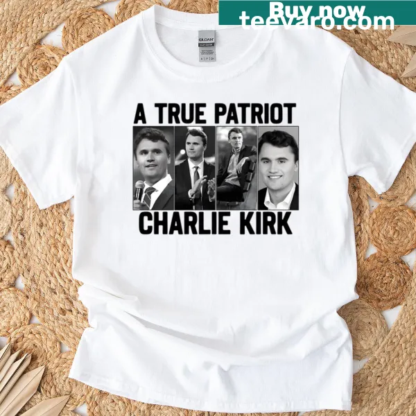Bold slogan T-shirt featuring Charlie Kirk's message
