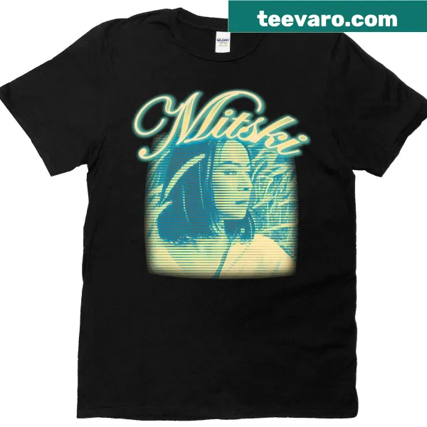 Illustrative T-shirt celebrating indie singer Mitski