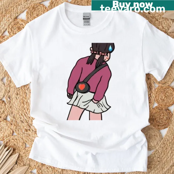 T-shirt with the phrase Beautiful But in elegant typography