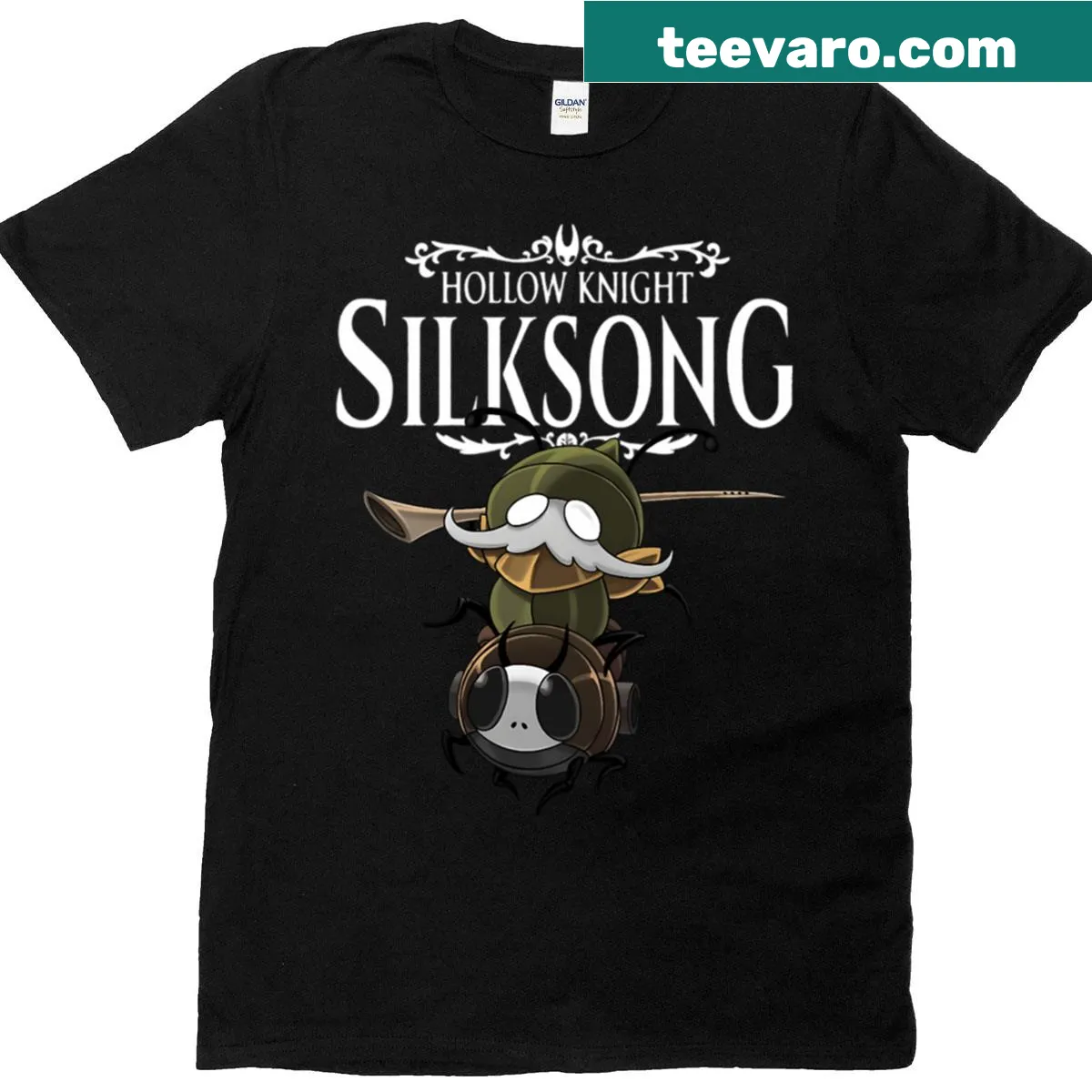 Vintage cartoon gaming t-shirt featuring cute retro characters — on a men's t-shirt