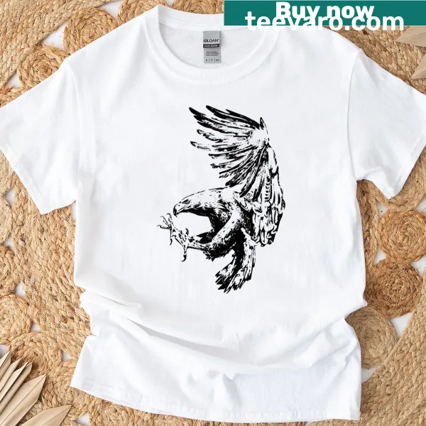 Shirt featuring the phrase 'Charisma Of The Eagle' with an eagle graphic