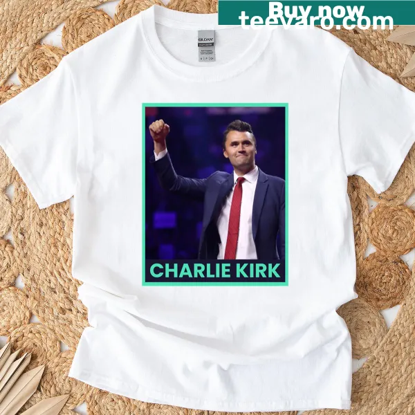 Bold Charlie Kirk He Died T-shirt with provocative text
