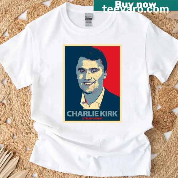 T-shirt with 'Rest In Peace' tribute to Charlie Kirk