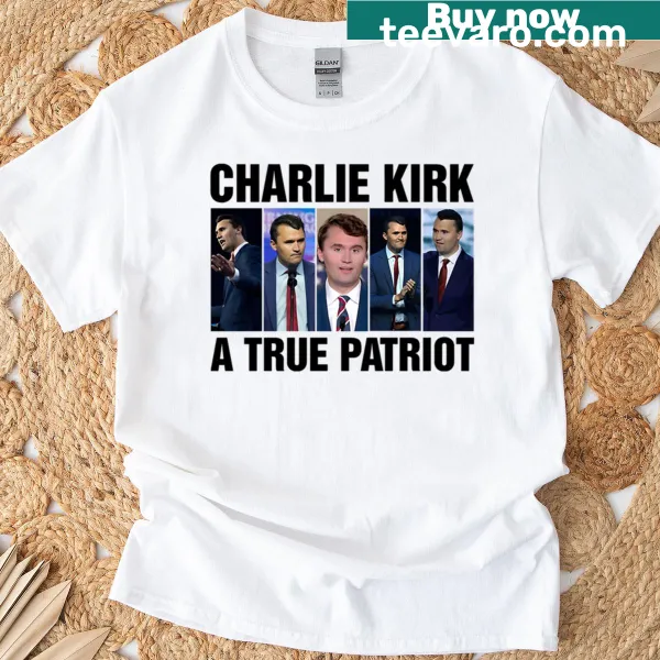 Tribute shirt in memory of Charlie Kirk