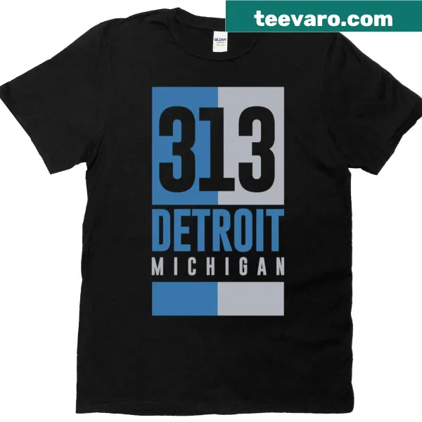 Motor City Lions graphic T-shirt for Detroit fans