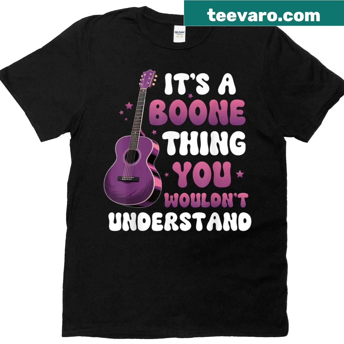 Retro design t-shirt with the phrase 'It's A Boone Thing You Wouldn't Understand' — on a men's t-shirt