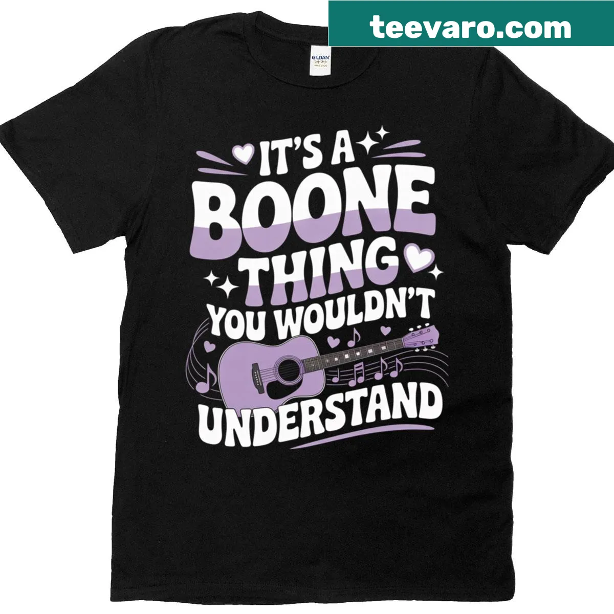 T-shirt with a funny guitar quote for music lovers — on a men's t-shirt