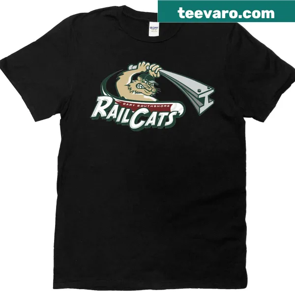 Vintage design for Gary Southshore Railcats on a t-shirt