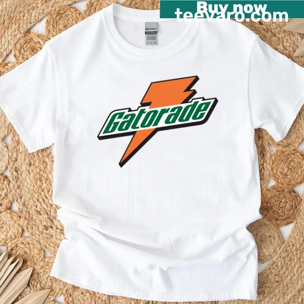 Graphic T-shirt with playful Gatorade illustration