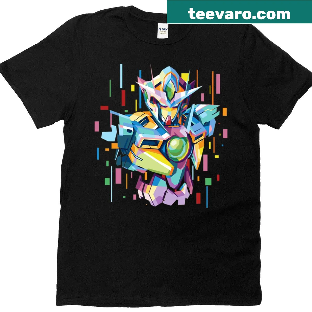 Pop art design with bold letters on t-shirt — on a men's t-shirt