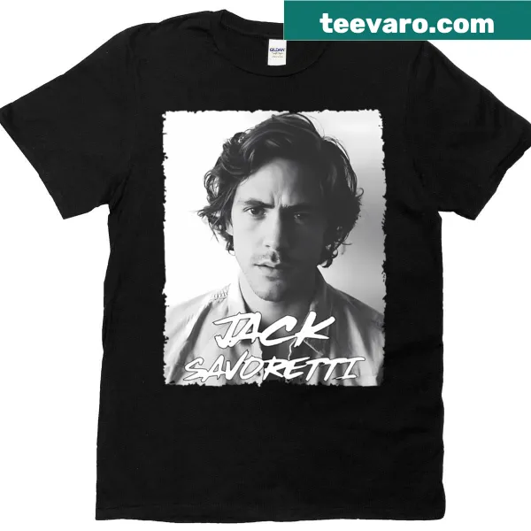 Illustrated design celebrating Jack Savoretti on a shirt