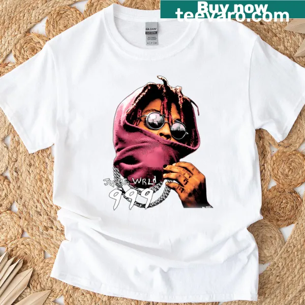 Retro Juice Wrld T-shirt with nostalgic graphics