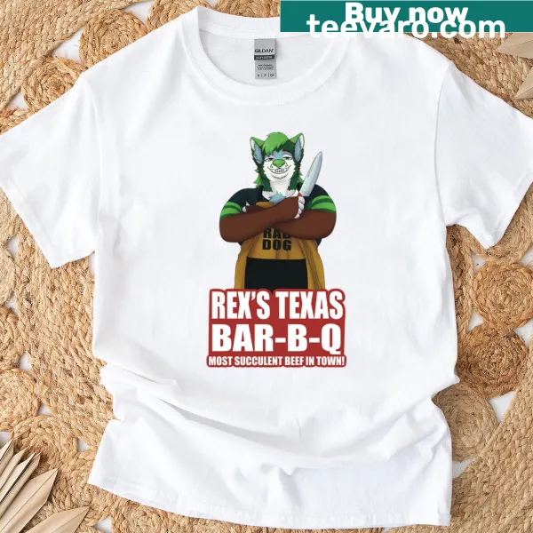Texas BBQ themed tee with mouthwatering graphic design