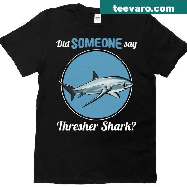 Playful Thresher Shark T-shirt with fun graphic design