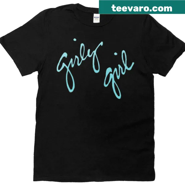 Vintage-style T-shirt for girls with a playful design
