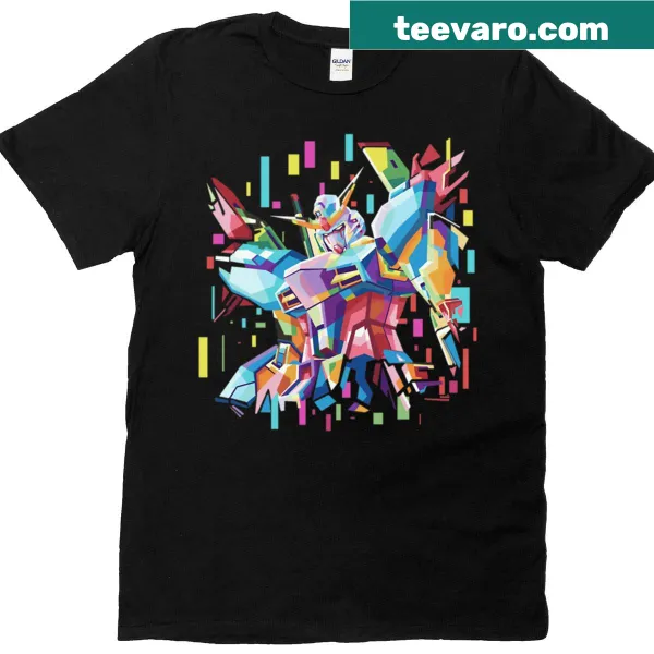 Minimalist graphic referencing ZGMF-X42S on a t-shirt.