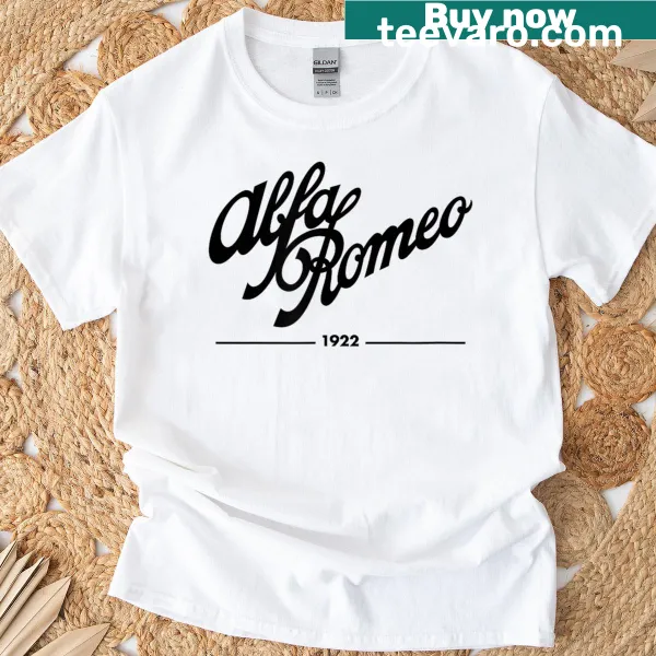 Historical Alfa logo T-shirt for car enthusiasts