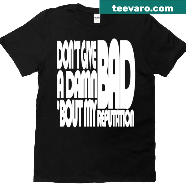 Vintage-style T-shirt featuring Joan Jett's Bad Reputation design.
