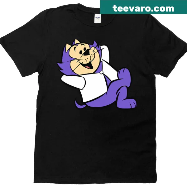 Cute cartoon t-shirt featuring Benny the Ball lying down