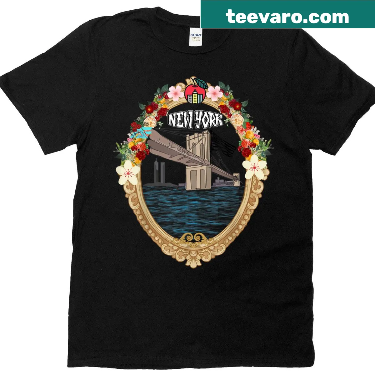 Urban-themed shirt celebrating city life with minimalist design — on a men's t-shirt