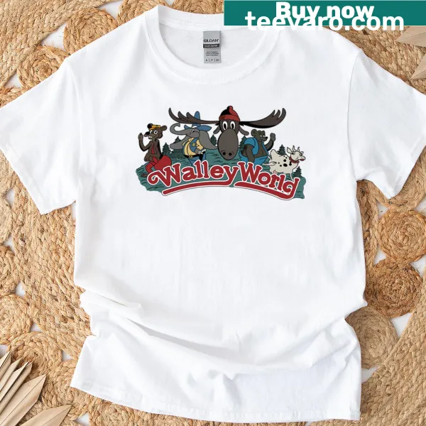 Typographic design featuring Clark Griswold and Walley World theme