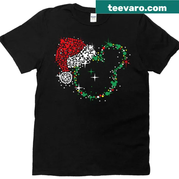 Disneyland themed Christmas t-shirt