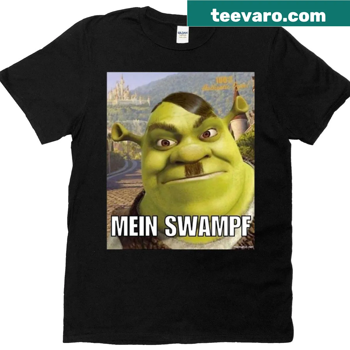 Meme-inspired design for Halloween and Thanksgiving — on a men's t-shirt