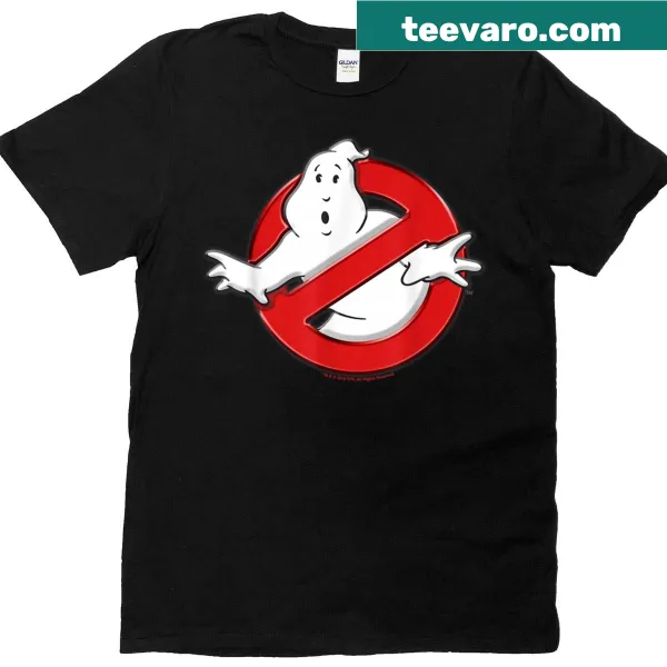 Ghostbusters movie logo t-shirt featuring the iconic logo design