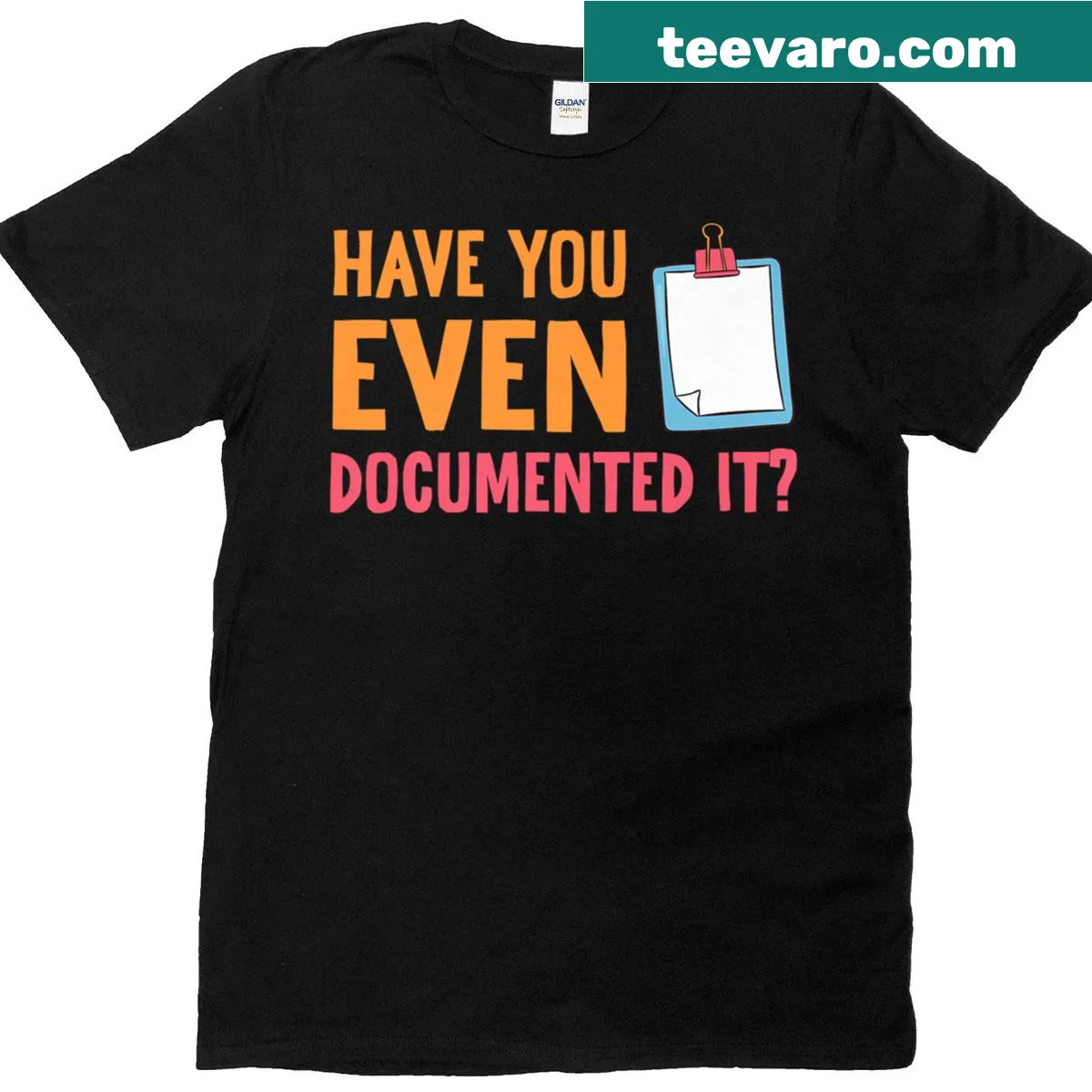 Funny HR manager graphic shirt — on a men's t-shirt