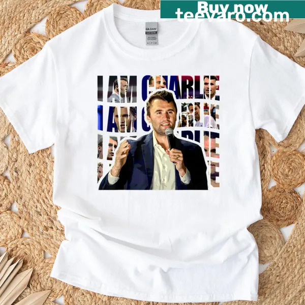 T-shirt featuring the phrase 'I Am Charlie We The People Remember Charlie'