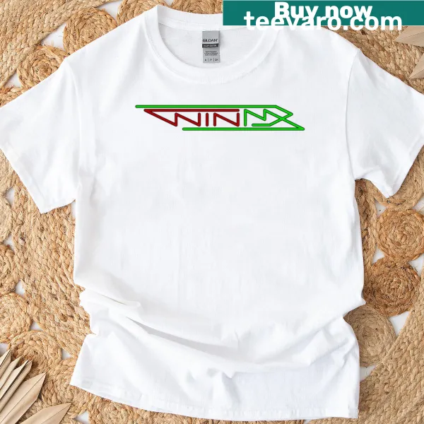 Nerd-themed t-shirt featuring the Winmx logo