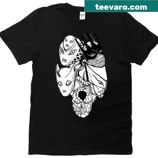 Playful T-shirt featuring cartoon-style Mad Villains characters