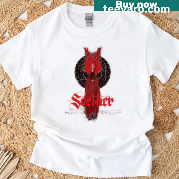 Vintage Seether band t-shirt with classic typography