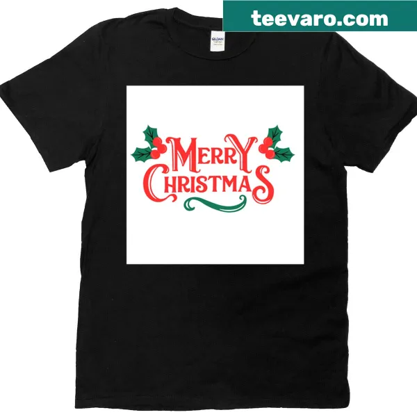 Christmas shirt with a holly design for the festive season