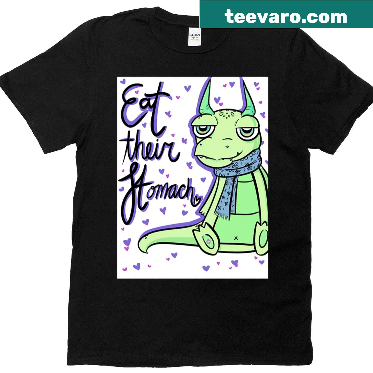 Motivational t-shirt featuring a dragon and inspiring quote. — on a men's t-shirt