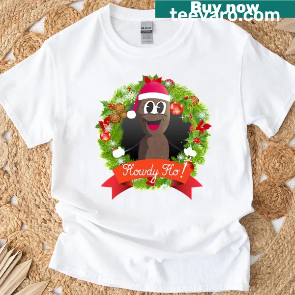 Mr Hankey Christmas Poo T-shirt with cartoon design