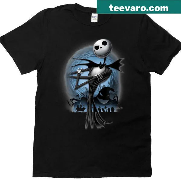 T-shirt featuring Jack Skellington from Nightmare Before Christmas