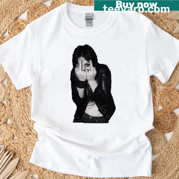 Vintage distressed punk rock music aesthetic t-shirt