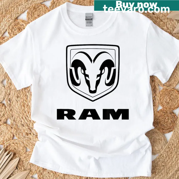 Bold Ram Trucks logo t-shirt in black