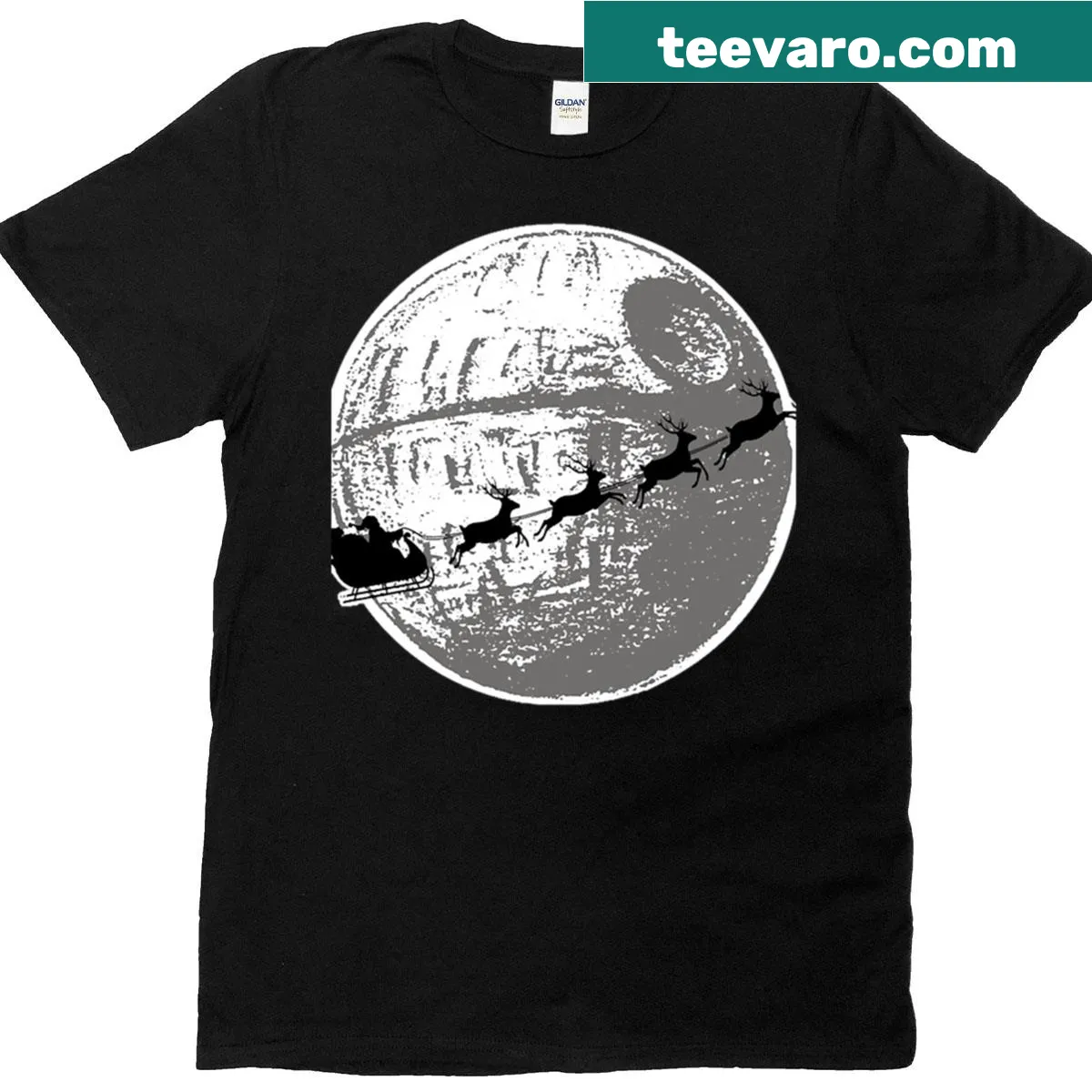 Red Leader Standing By graphic t-shirt — on a men's t-shirt