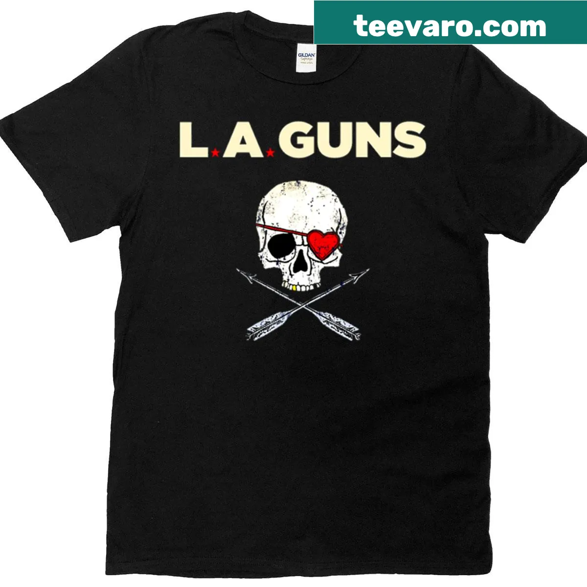 Cute illustrative skull design on a T-shirt — on a men's t-shirt